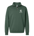 Embroidered Quarter Zip Alpine Green - Greenbrier Lady Cats Softball