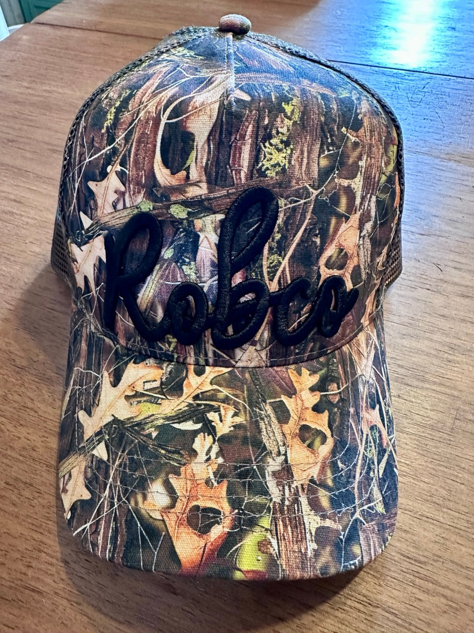 Puff Embroidered Mascot Patch Hat