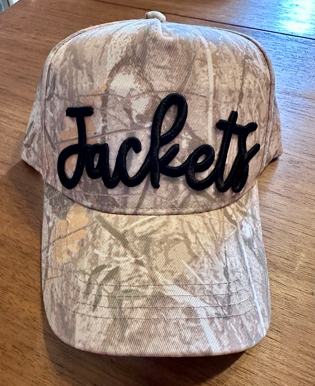Puff Embroidered Mascot Patch Hat