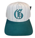 Pinstripe Puff Old English G Hat